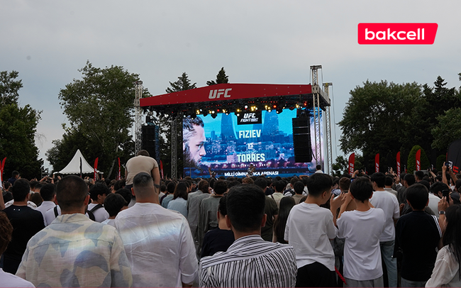 Bakcell ilə Bakıda unudulmaz UFC həyəcanı yaşandı