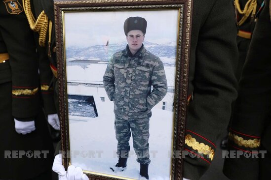 Şuşada şəhid olan əsgər İkinci Şəhidlər xiyabanında dəfn olunub