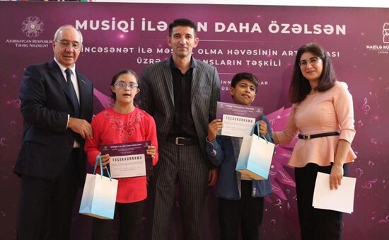 "Musiqi ilə sən daha özəlsən"- Sağlamlıq imkanları məhdud olan uşaqlar üçün TƏDBİR KEÇİRİLDİ