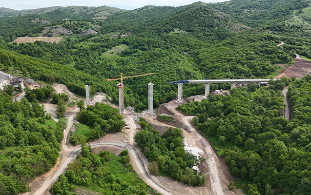 Laçınla Kəlbəcəri yaxınlaşdıran yoldan - Fotolar