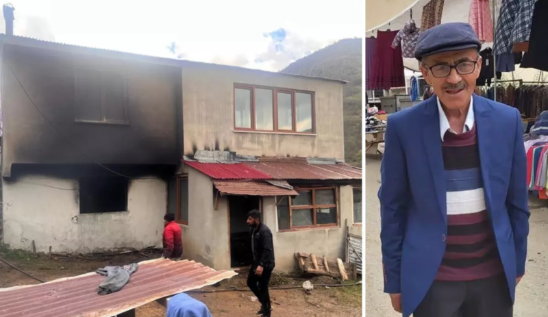 76 yaşlı kişi evində baş verən yanğında həyatını itirib