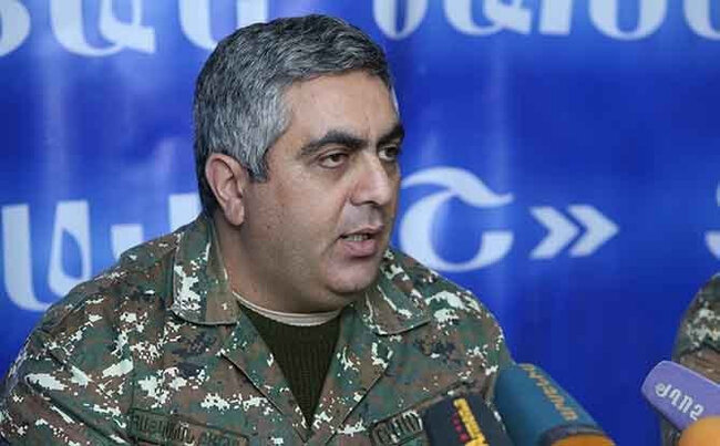 Ermənistan Müdafiə Nazirliyinin sözçüsü istefa verdi
