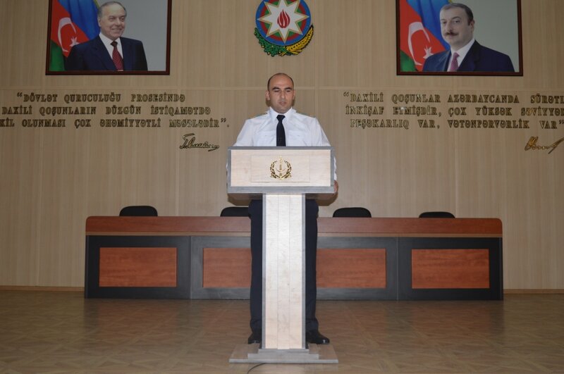 Hərbi Prokurorluq Daxili Qoşunlarla birgə Ulu Öndərin 100 illik yubileyi münasibətilə tədbir keçirib