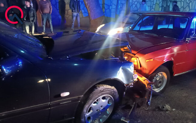 Tovuzda zəncirvari qəza - Xəsarət alan var