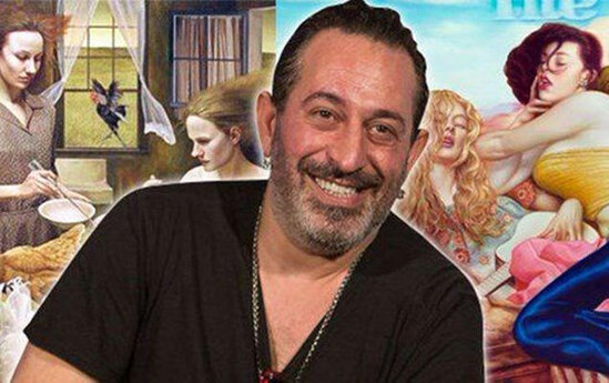 Türkiyənin məşhur komediya aktyoru Cem Yılmaz erməni rəssam Daron Mouradyanın iki tablosunu satın alıb.
