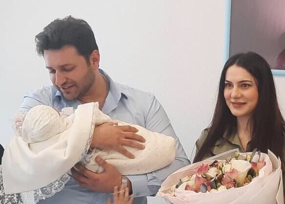 Vətən müharibəsi qazisinin övladı dünyaya gəldi - FOTO