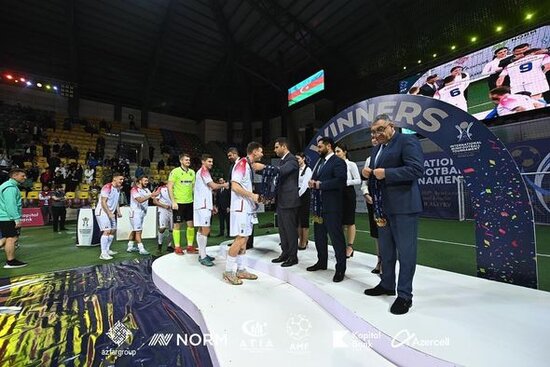 Bakıda keçirilən Beynəlxalq Minifutbol Turniri başa çatdı - FOTO