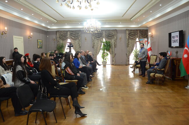 Tbilisidə Azərbaycan-Gürcüstan Gənclərinin I Qarabağ Forumu keçirilir - FOTOLAR