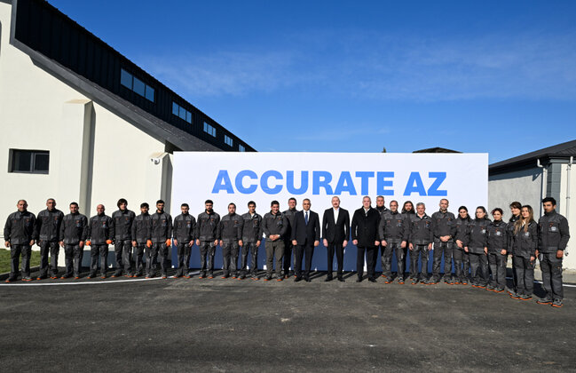 İlham Əliyev Xocalıdadır - Fotolar