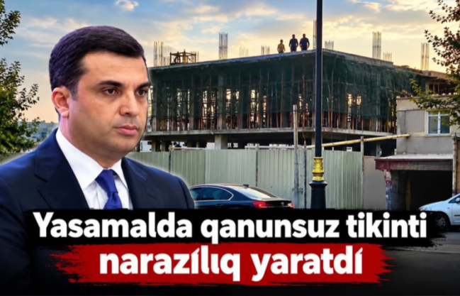 Yasamalda qanunsuz tikinti narazılıq yaratdı