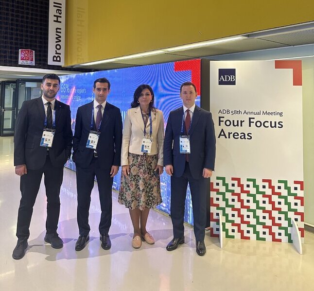 Veysəloğlu Şirkətlər Qrupu Asiya İnkişaf Bankının 58-ci illik toplantısında iştirak edib