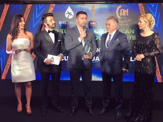 Dünya çempionu Fuad Zeynalov "İlin idmançısı" fəxri adına layiq görüldü - VİDEO+FOTOLAR