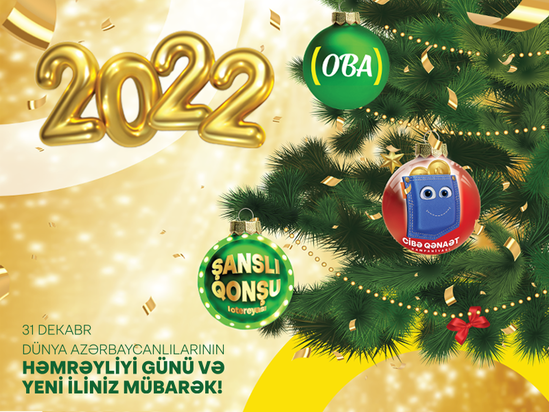 "OBA" marketlər şəbəkəsi xalqımızı təbrik edir – VİDEO