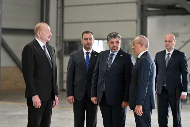 Prezident Qaradağda açılışda - Fotolar