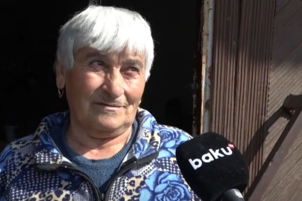 Xankəndidə yaşayan erməni: "Azərbaycanlılar mənimlə yaxşı davranırlar" - VİDEO