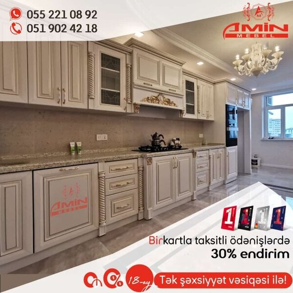 Mətbəx, qapı, ofis mebellərinin sifarişi - FOTO
