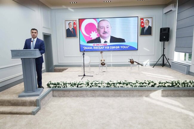 Yevlaxda "İnam, inkişaf və Zəfər yolu" adlı tədbir keçirilib