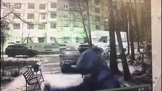 Moskvada azərbaycanlının öldürülmə anı - ANBAAN VİDEO