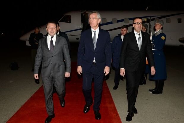 NATO baş katibi Azərbaycanda səfərdədir - FOTO