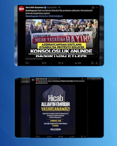 İran və Türkiyədən informasiya hücumlarını qətiyyətlə pisləyirik - Açıqlama