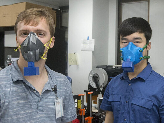 Koronavirusu aşkarlayan sensorlu maska hazırlanır