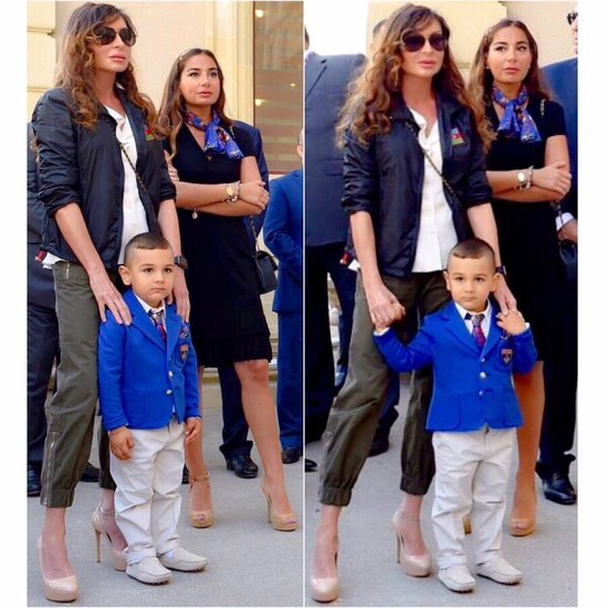 Arzu Əliyevadan oğluna təbrik - FOTO