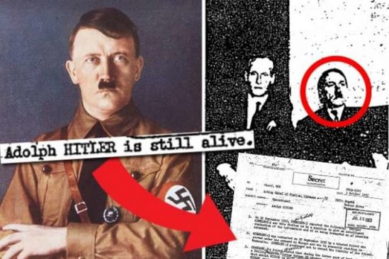 Hitler müharibədən sonra sağ qalıb