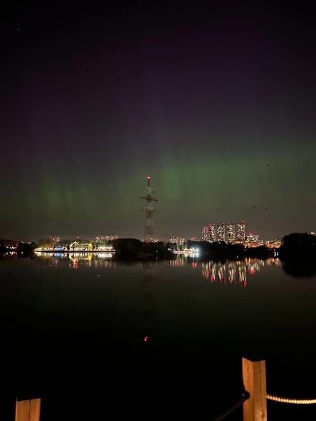 Rusiya səmasında "Qütb parıltısı" göründü - FOTO/VİDEO