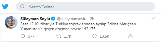 Türkiyədən Yunanıstana qaçan miqrantların SAYI AÇIQLANDI
