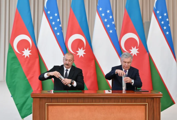 Yeni Daşkənd şəhərində "Azərbaycan" parkının təməli qoyulub - FOTO