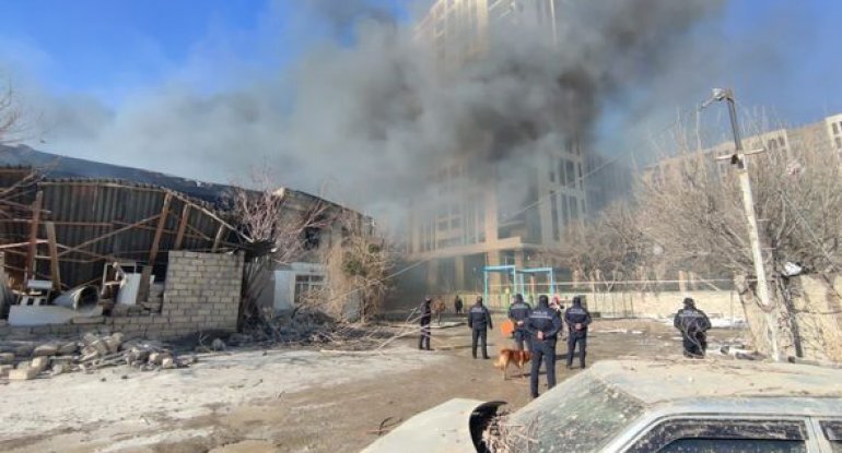 Mebel sexindəki partlayışa görə səbəbkarları 10 ilə yaxın HƏBS GÖZLƏYİR- AÇIQLAMA