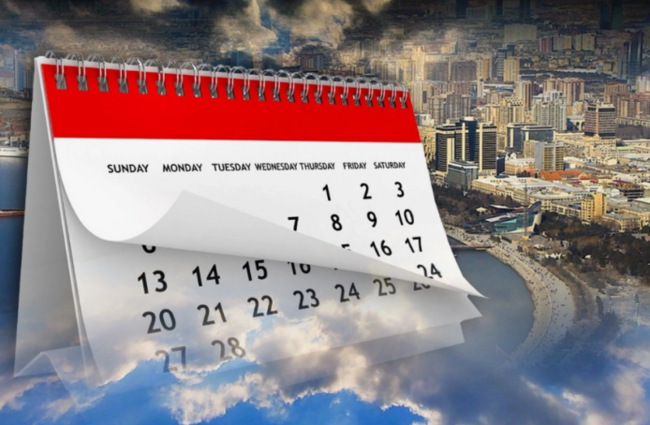 4 gün ardıcıl iş olmayacaq - TARİXLƏR