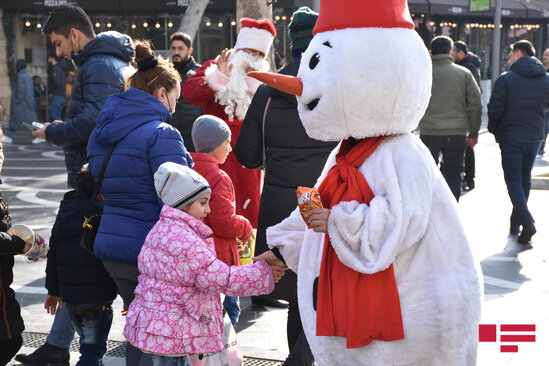 Bakı Yeni İli qeyd edir - FOTOLENT