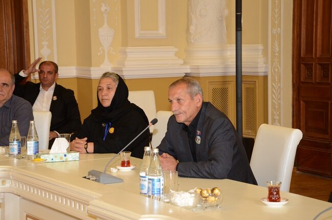 BŞİH-də şəhid ailələri ilə görüş keçirilib