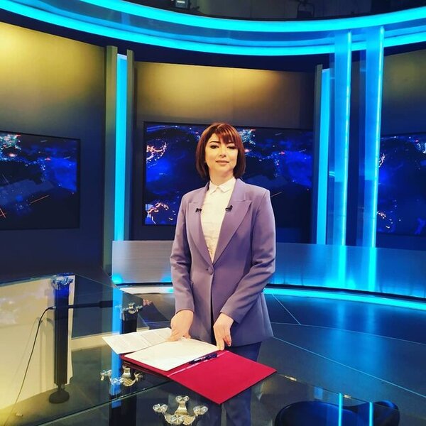 Studiyada Natəvan Babayeva idi... - FOTOLAR