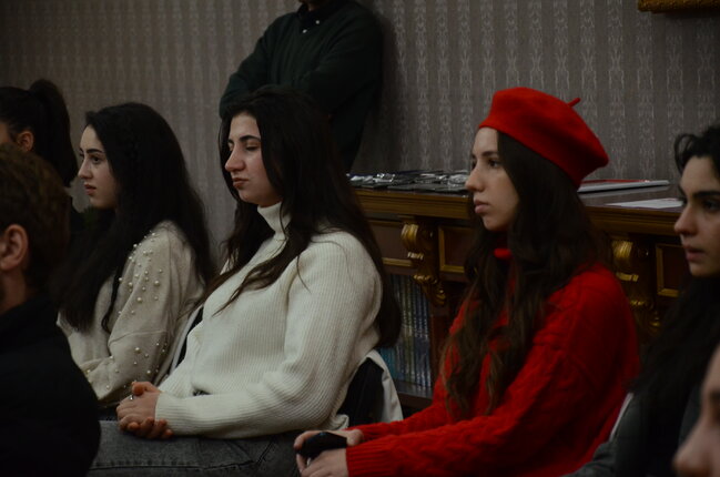 Tbilisidə Azərbaycan-Gürcüstan Gənclərinin I Qarabağ Forumu keçirilir - FOTOLAR