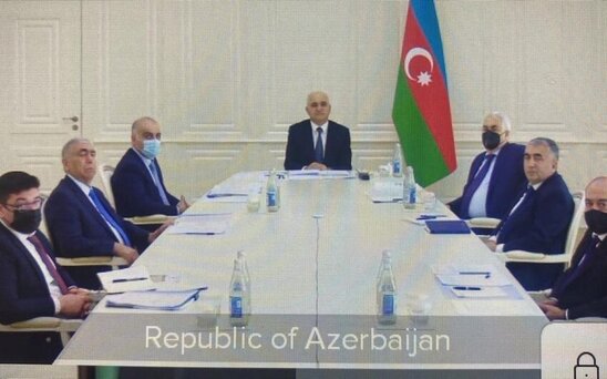 Şahin Mustafayev İranın yol və şəhərsalma naziri ilə videoformatda görüşüb