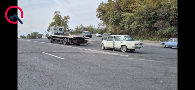 Qəbələdə maşınlar toqquşdu - 5 nəfər xəsarət aldı + Fotolar