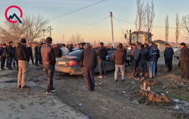 Salyandakı qəzada ölən oğul atasını aeroporta aparırmış - Foto+Video