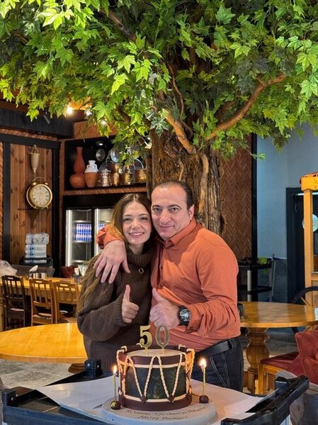 50 yaşını Türkiyədə qeyd etdi - Fotolar