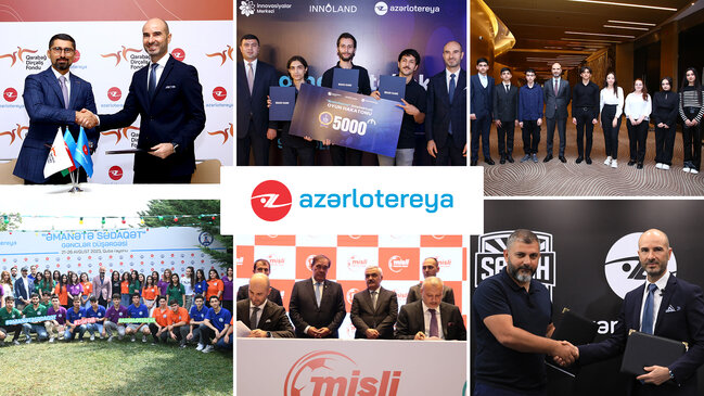 "Azərlotereya" KSM və sponsorluq fəaliyyətinin hesabatını açıqladı