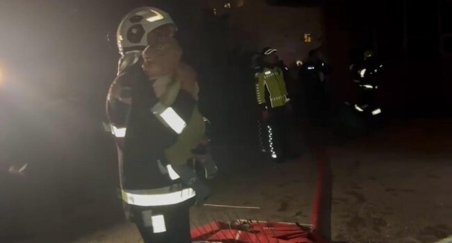 Yanğından çıxarılan körpə... - Son vəziyyət+Fotolar