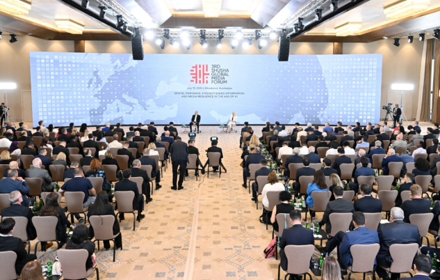 Azərbaycan Prezidenti: "ABŞ ilə güclü tərəfdaşlıq münasibətlərinin dəstəkləndiyini görürük"