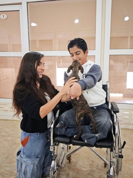 Leyla Əliyeva IDEA Heyvanlara Qayğı Mərkəzində - Fotolar