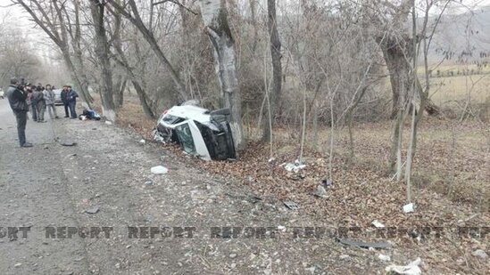 Şəkidə AĞIR QƏZA: Ana və azyaşlı övladı öldü - FOTO