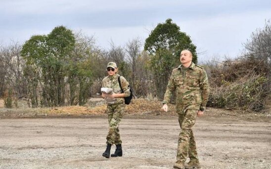 Prezident İlham Əliyev və birinci xanım Mehriban Əliyeva Ağdam rayonuna səfər ediblər