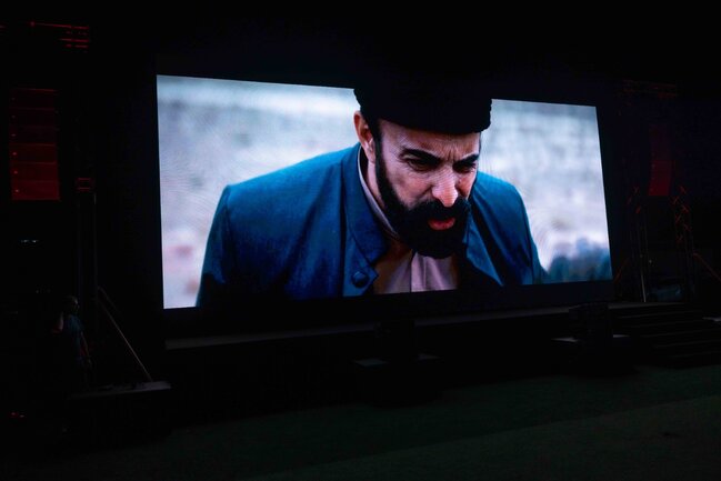"AzerGold" QSC və Bakı Media Mərkəzinin təşkilatçılığı ilə Daşkəsəndə milli kino seansı keçirilib - FOTO