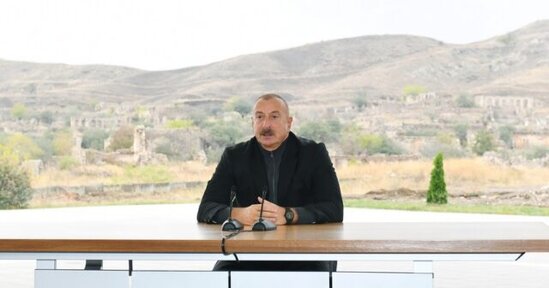 İlham Əliyev Xocavənd ictimaiyyətinin nümayəndələri ilə görüşüb