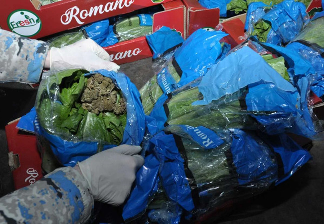 DGK: "Kahı" yükünün içərisində külli miqdarda marixuana aşkar edilib