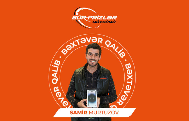 "Misli" SÜR-PRİZLƏR Mövsümü – İlk tirajın nəticələri